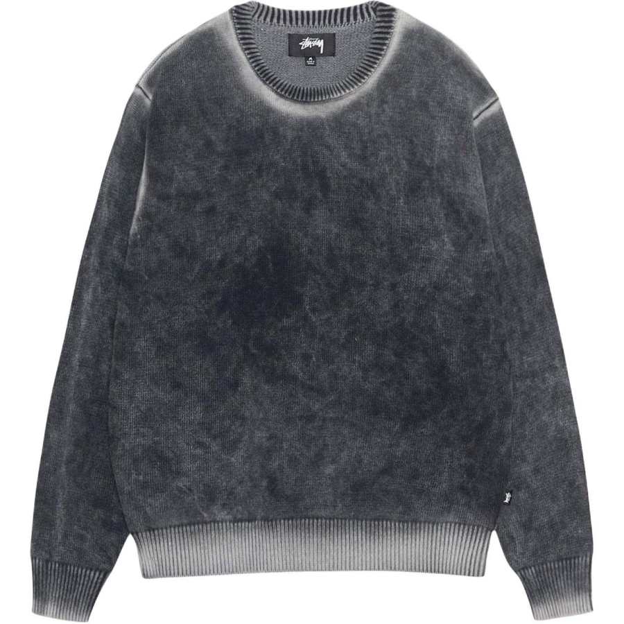 Stussy Faded Cotton Knit Crew