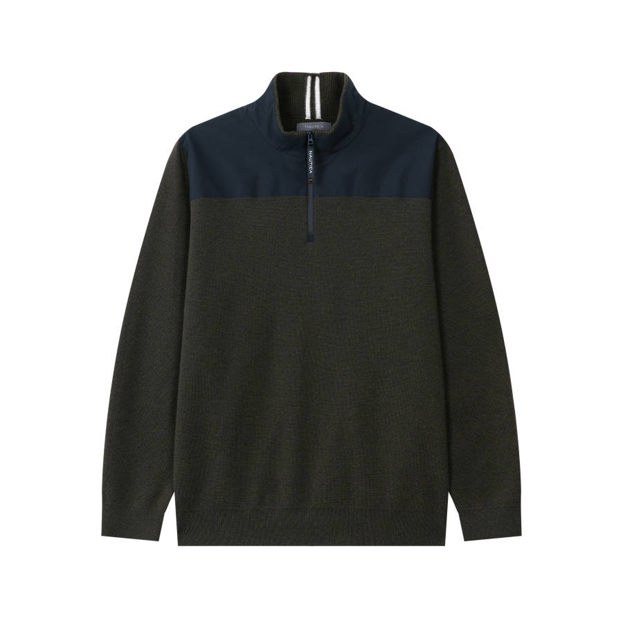 NAUTICA Sweaters Men's Stand Collar Moderate Other