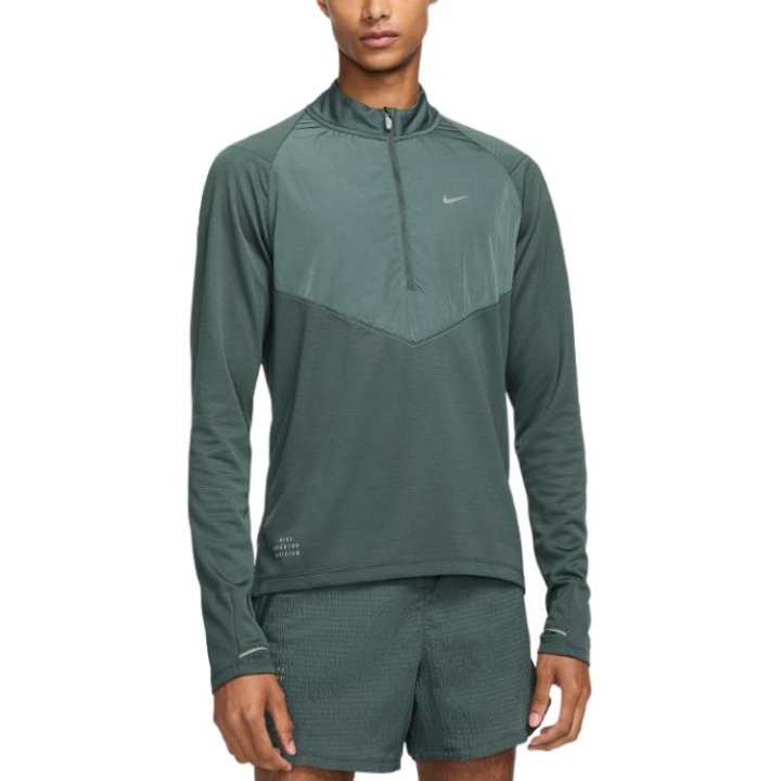 Nike Nike Element Sweatshirt Men's Vintage Green/Dark Gray Mud