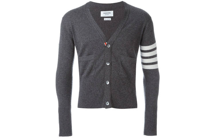 THOM BROWNE THOM BROWNE 4 Bar Stripe Cardigan