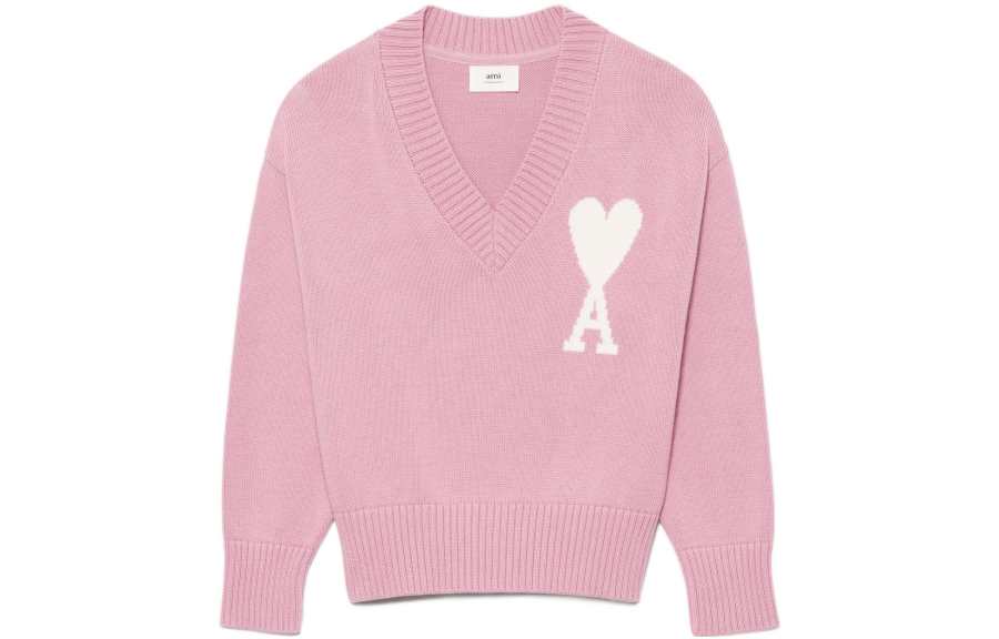 AMIPARIS Ami V Neck Sweater