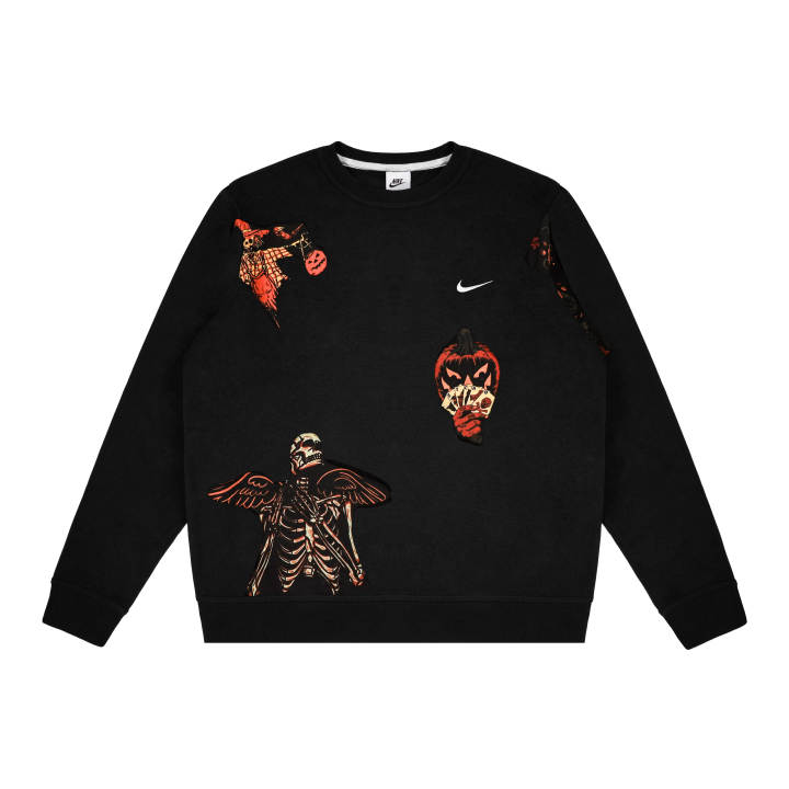 Nike Nike Sweatshirts Unisex Black Crew Neck Moderate Regular