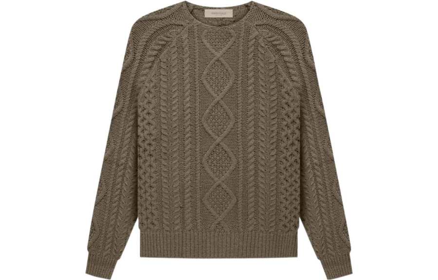 Fear of God Essentials FW22 Cable Knit Wood
