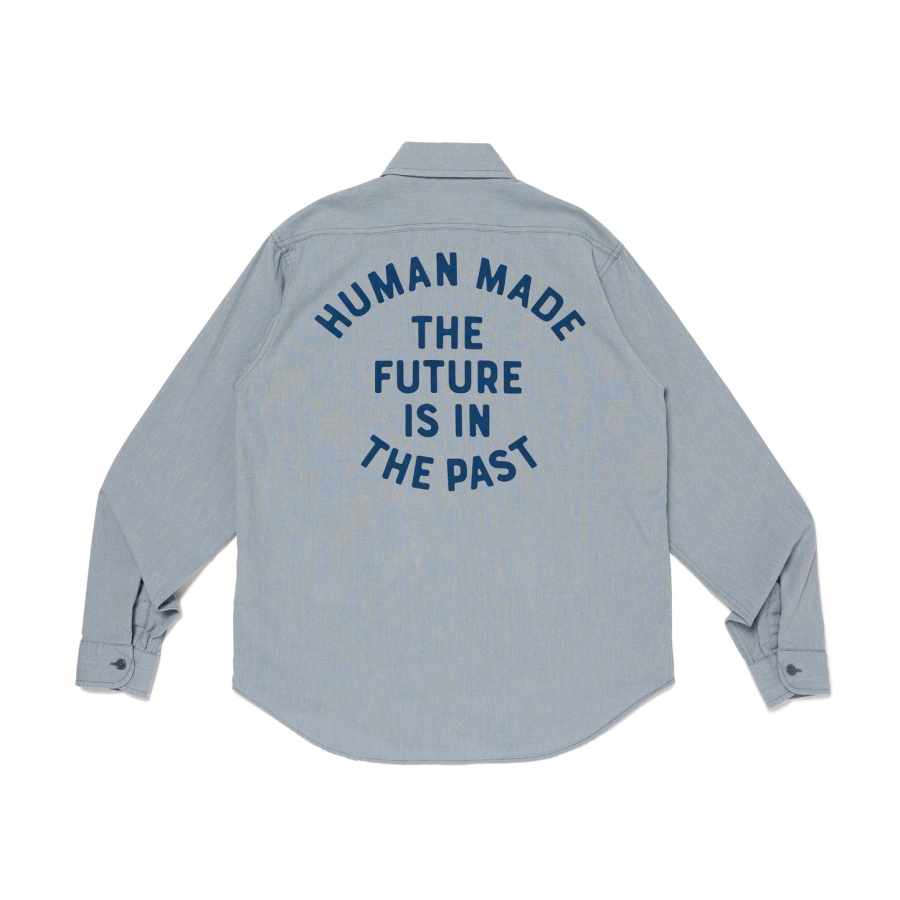 HUMAN MADE Slogan print Shirt