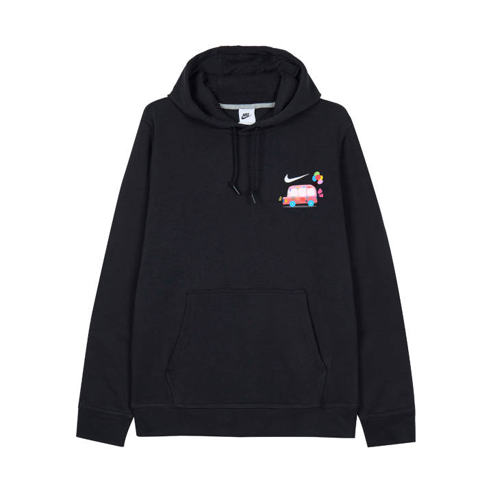 Nike Nike Sweatshirts Unisex Black Hooded Thickened