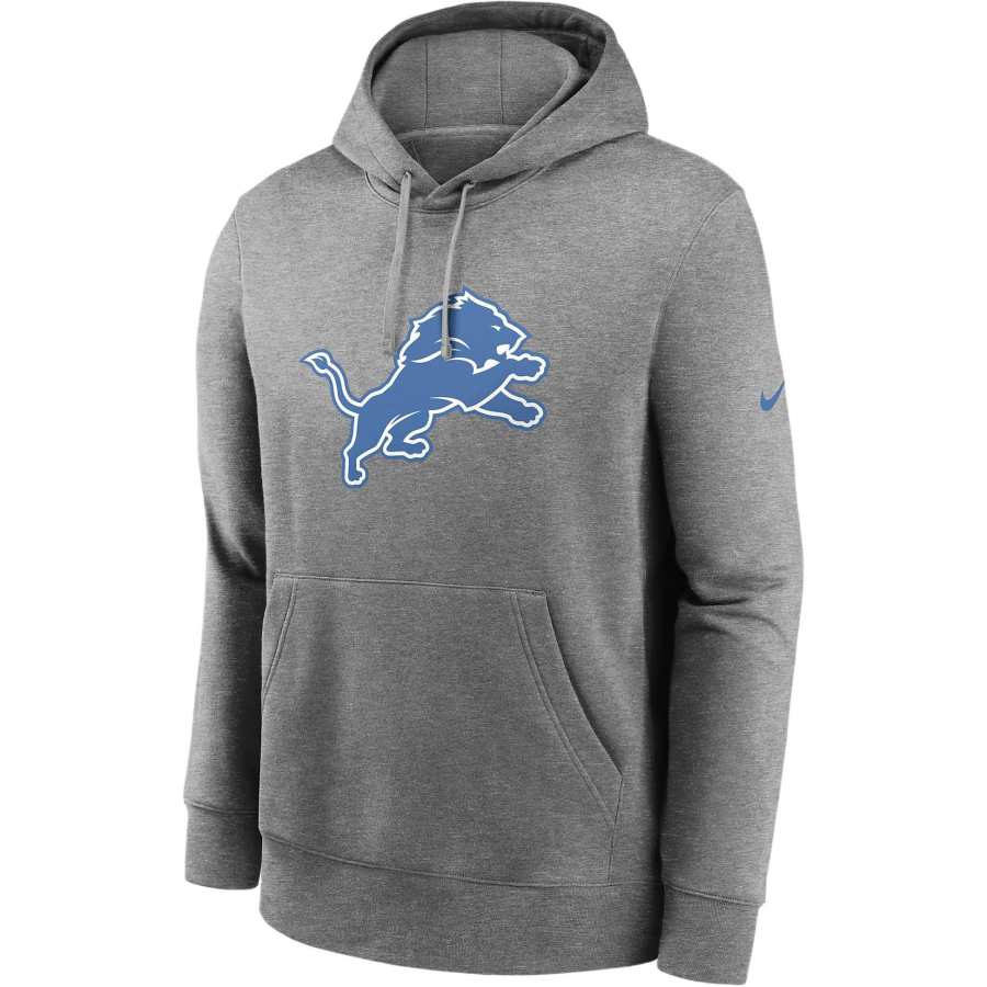 Nike Nike Detroit Lions Club Logo Men's Nike Nfl Pullover Hoodie