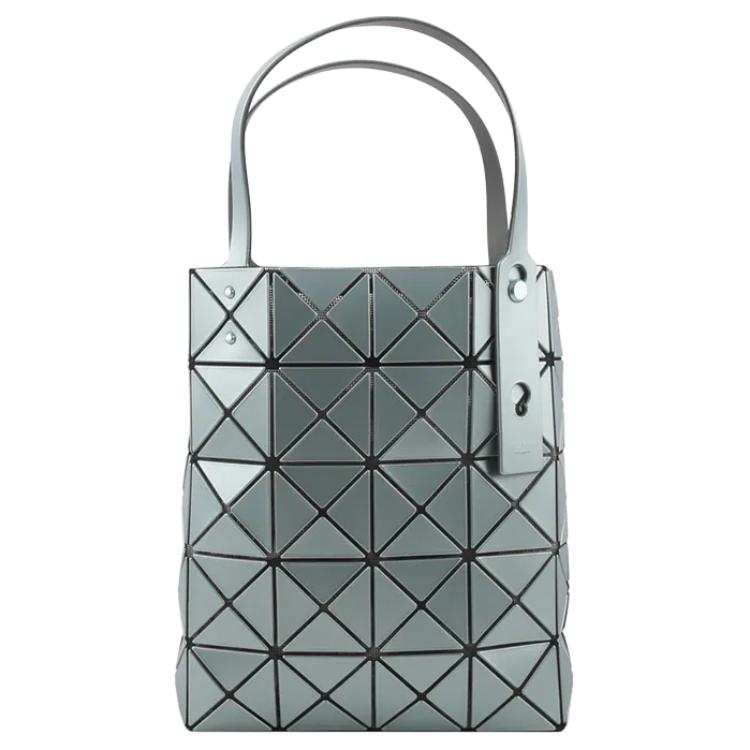 ISSEY MIYAKE Lucent Boxy Polyvinyl Chloride Resin Tote Bag, Shopping Bag, Handbag, Shoulder Bag Regular Unisex Blue