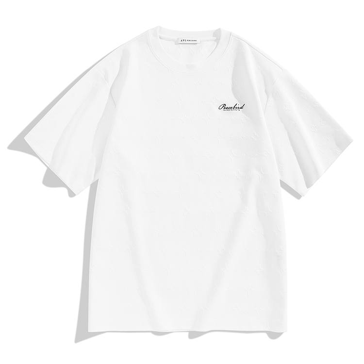 PEACEBIRD MEN T Shirts Men's Crew Neck