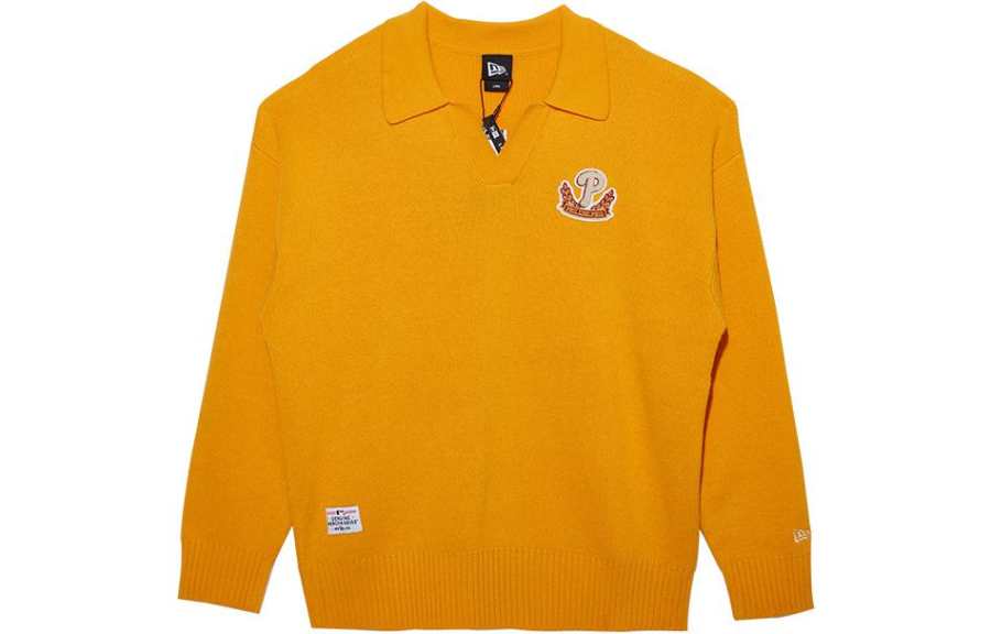 New Era FW22 Sweater Unisex Yellow
