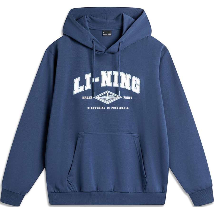 Li-Ning Li Ning Sports Life Collection Sweatshirt Men's Dark Simple Blue