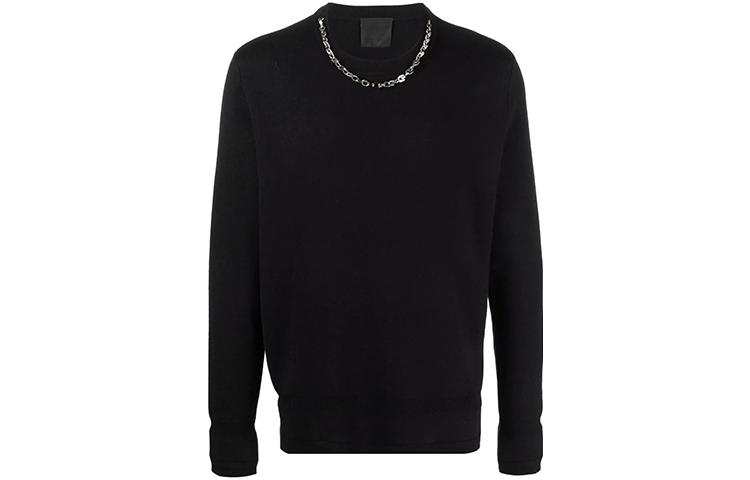Givenchy Givenchy Sweaters Men's Black Crew Neck Moderate Other