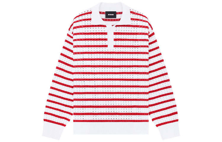 WE11DONE WE11DONE SS23 Sweaters Unisex Red Lapel Moderate Other