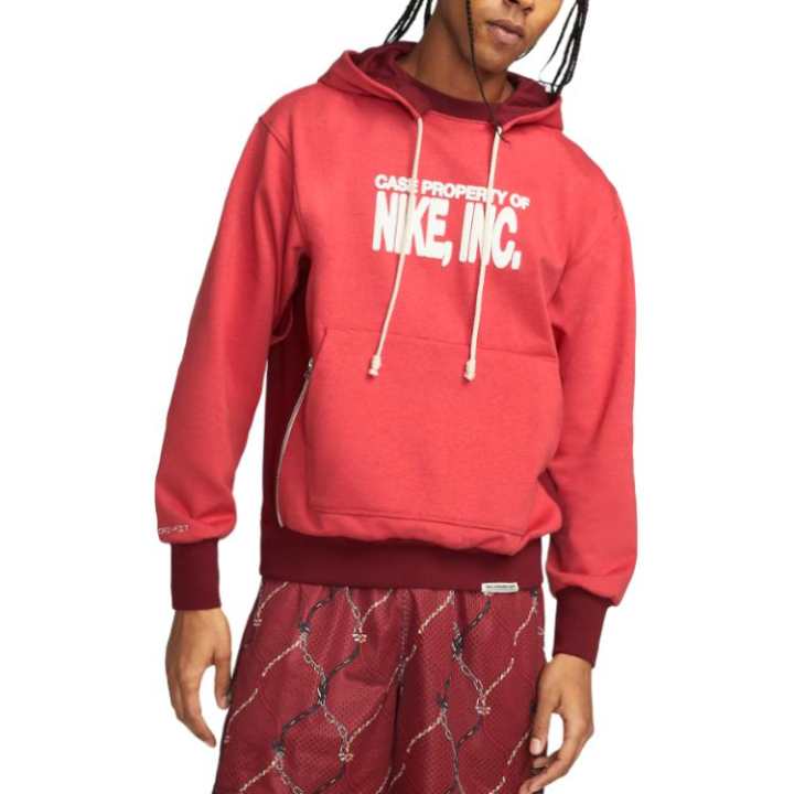 Nike Nike Sweatshirts Men's Red Hooded Moderate