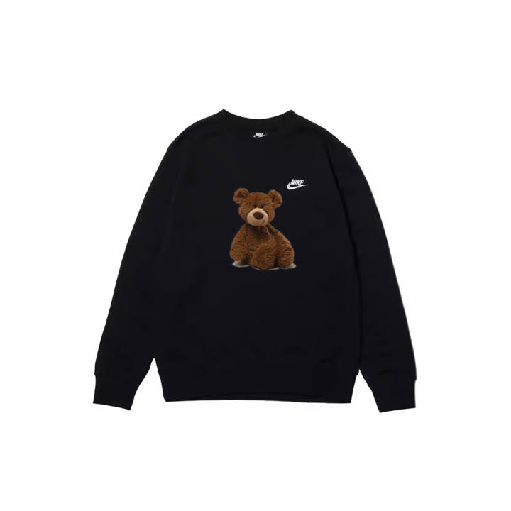 Nike Nike Sweatshirts Men's Black Crew Neck Moderate
