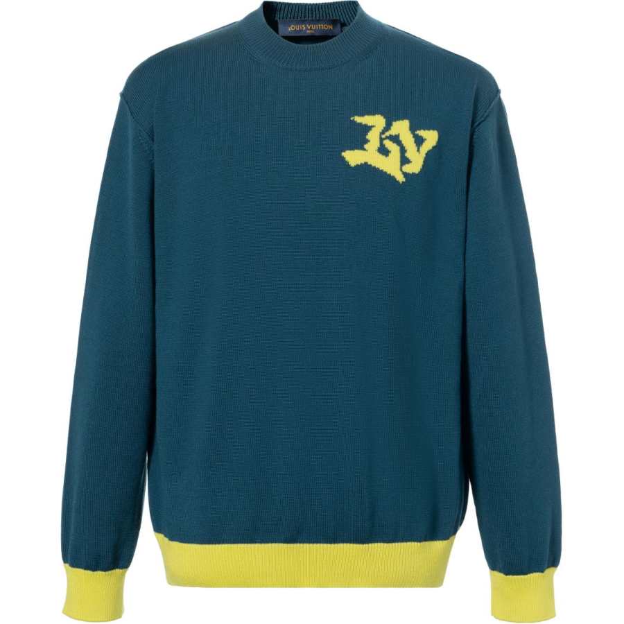 LOUIS VUITTON Louis Vuitton 2010s crew-neck knitted sweater