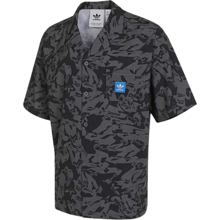 Adidas Originals Shirt Men's Black Gray