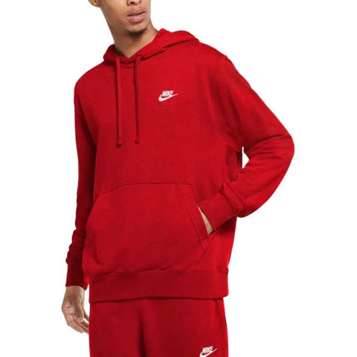 Nike Nike Sweatshirts Men's Red Hooded Moderate