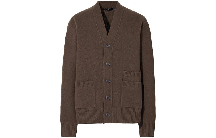 UNIQLO Jil Sander Sweater Men's Dark Coffee
