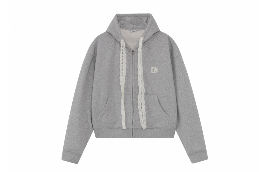 F426 Sweatshirts Unisex Hooded Moderate Cardigan