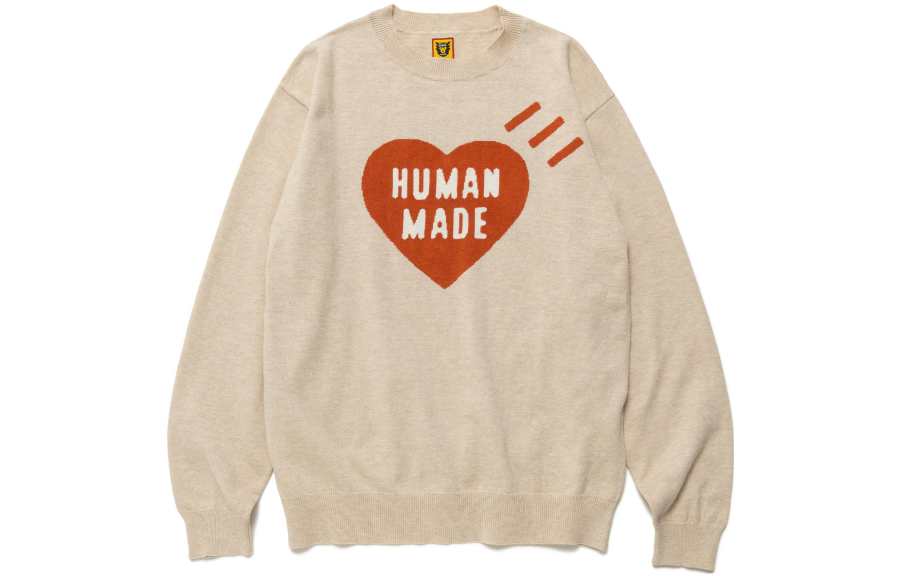 HUMAN MADE HUMAN MADE Heart L/S Knit Sweater