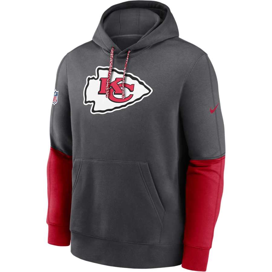 Nike Nike Kansas City Chiefs Sideline Team Issue Club Men's Nike Nfl Pullover Hoodie