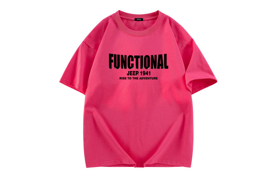 Jeep T Shirts Unisex Crew Neck Moderate Heavyweight