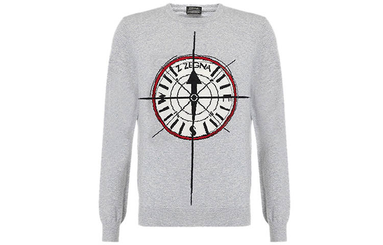 Ermenegildo Zegna Knitwear Men's Light Gray