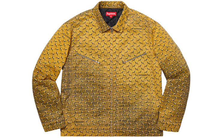 Supreme Supreme Diamond Plate Work Jacket