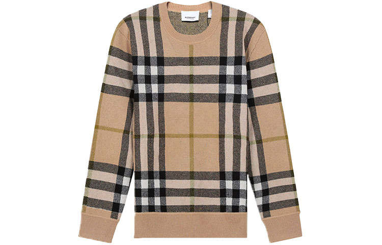 Burberry Cashmere Sweater Men's Yellow