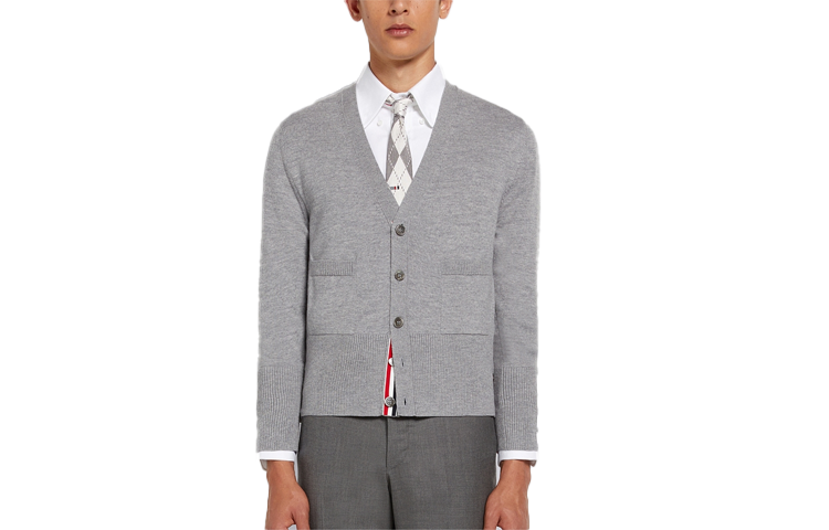 THOM BROWNE THOM BROWNE· SS22 Sweater Men's Gray