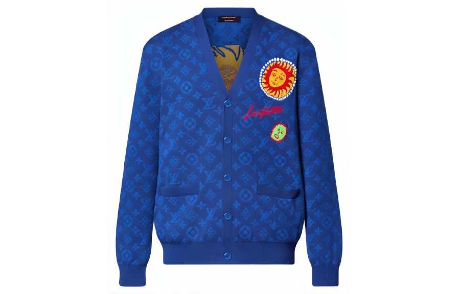LOUIS VUITTON LOUIS VUITTON Sweater Men's Blue
