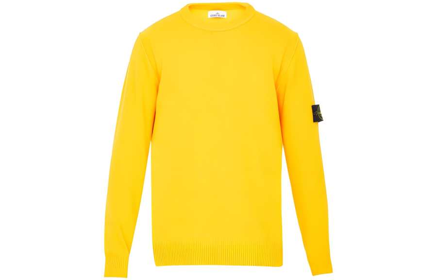 STONE ISLAND Logo Patch Crewneck Jumper