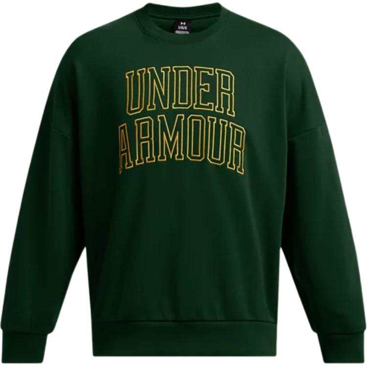 Under Armour Icon Heavyweight Terry Sweatshirt Men's Forest Green