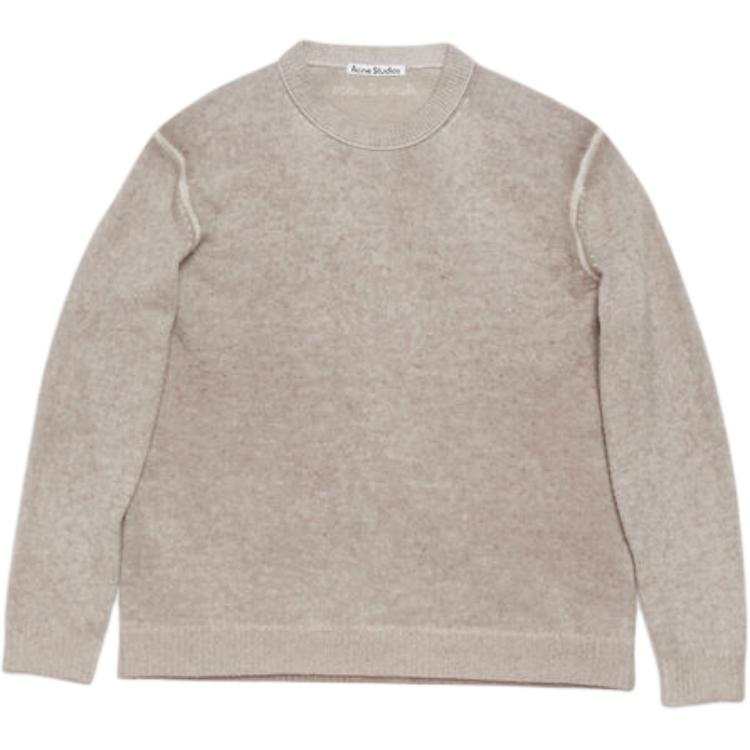 Acne Studios Acne Studios Logo Detailed Crew Neck Sweater