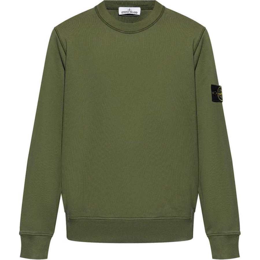 STONE ISLAND Compass-badge Cotton Sweatshirt