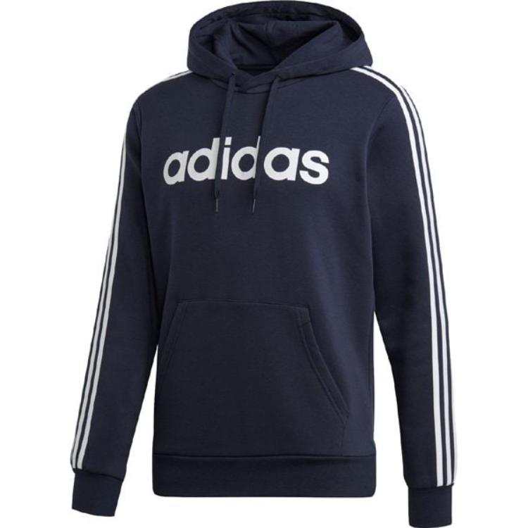 Adidas Adidas Sweatshirts Men's Ink Blue Hooded Moderate Regular
