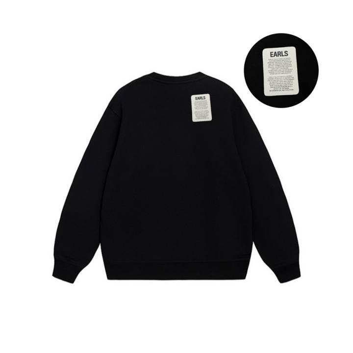 Nike Nike Sweatshirts Unisex Black Crew Neck Moderate Regular