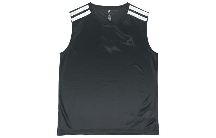 Adidas Adidas Tank Tops Men's Black Crew Neck Moderate