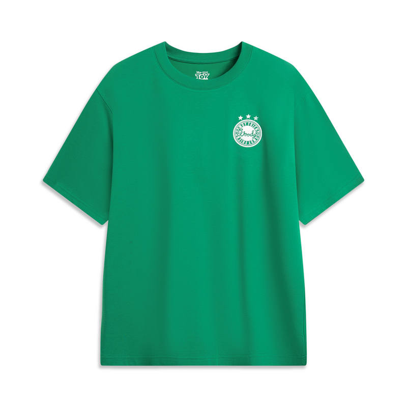 Li-Ning Li Ning x Disney Toy Story Collection T Shirt Unisex Cool Pine Green