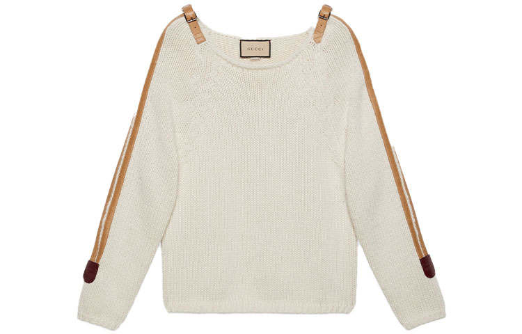 GUCCI GUCCI Pre Owned 2000s Buckle strap Sweater