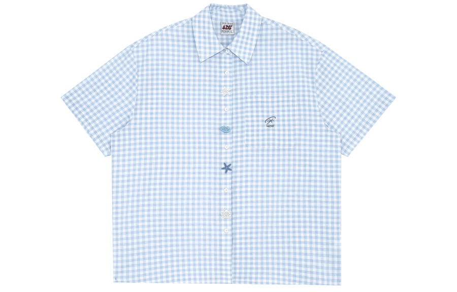 F426 F426 Shirts Unisex Lapel Moderate Shirt