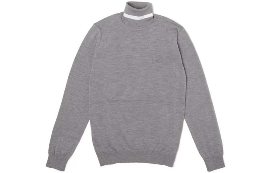LACOSTE LACOSTE Sweaters Men's Gray Turtleneck Moderate