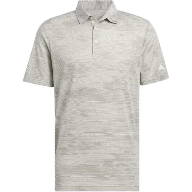Adidas Adidas Ultimate365 Textured Stripe Polo Shirt