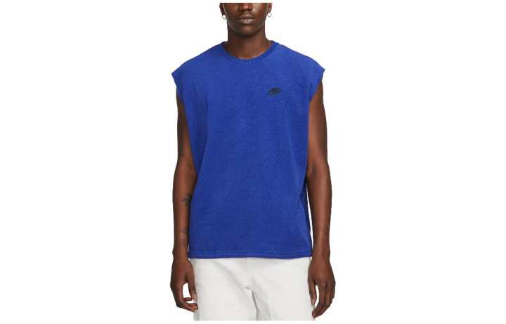 Nike Nike Tank Tops Men's Blue Crew Neck Moderate Other