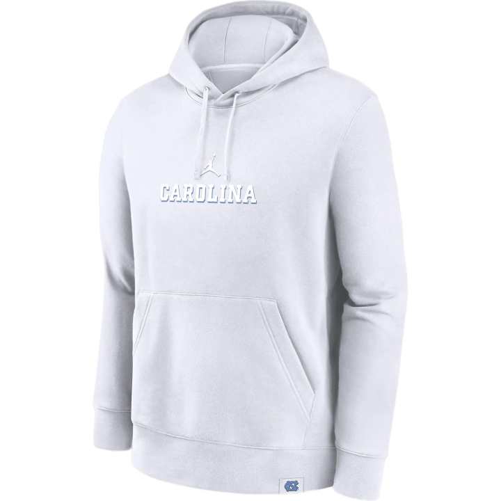 Jordan JORDAN North Carolina Tar Heels Statement Wordmark Lockup Heavyweight Men's JORDAN College Pullover Hoodie