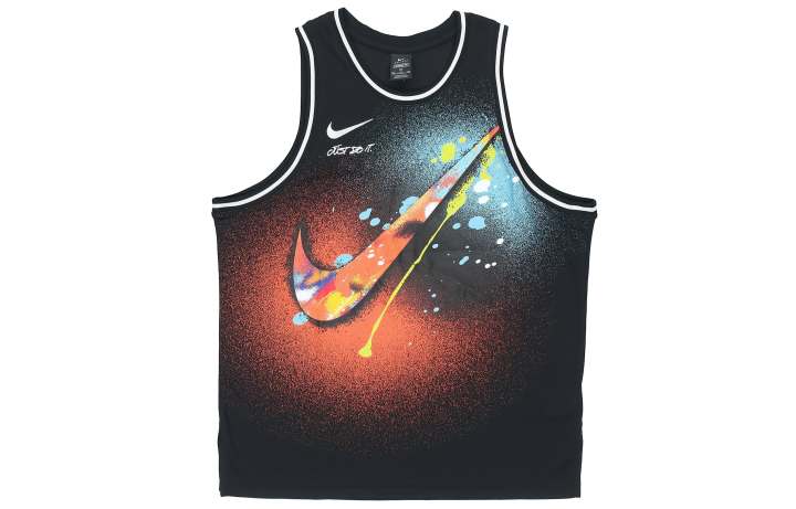 Nike Nike Tank Tops Men's Black Crew Neck Moderate Other
