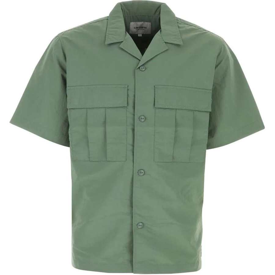 Carhartt WIP Carhartt Evers Camp Collar Ripstop Short Sleeved Shirt