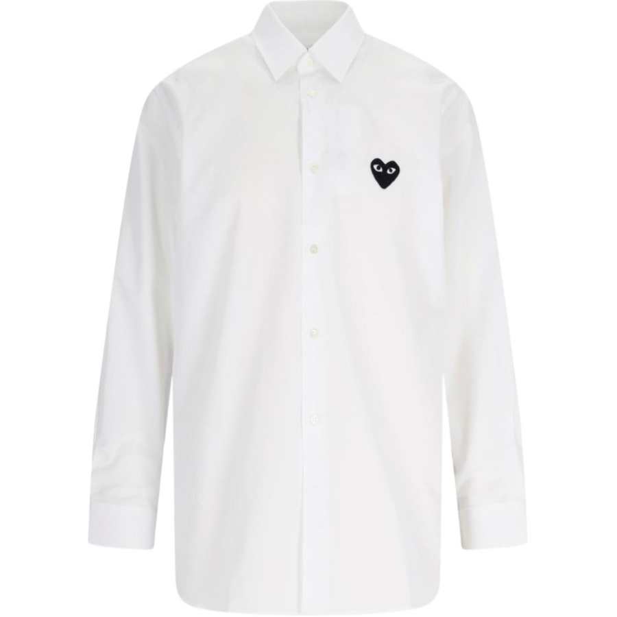 CDG Play CDG Play Shirts Men's White Moderate Other