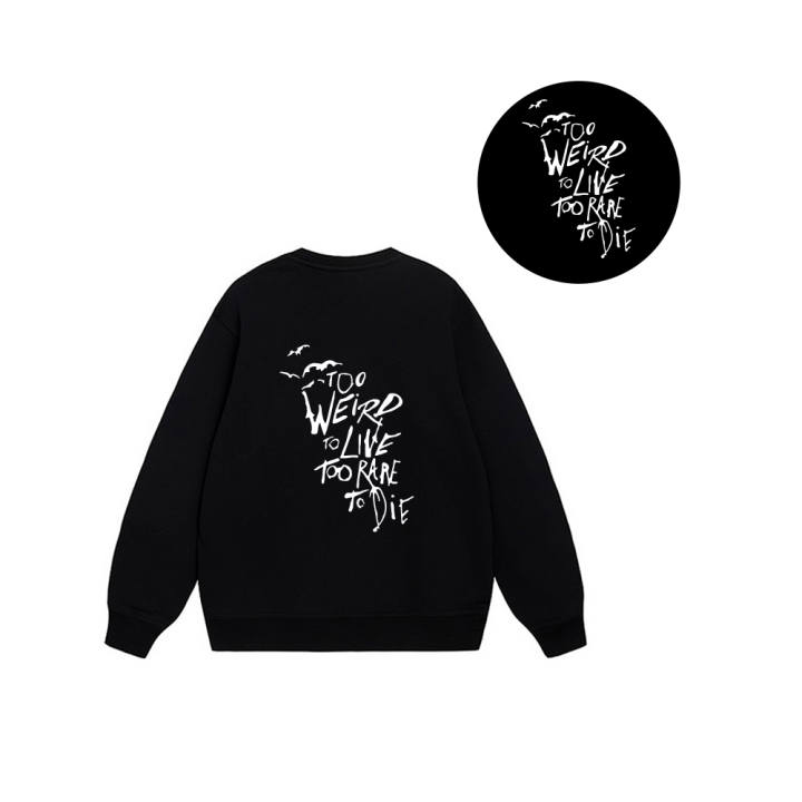 Nike Nike Sweatshirts Men's Black Crew Neck Moderate Regular
