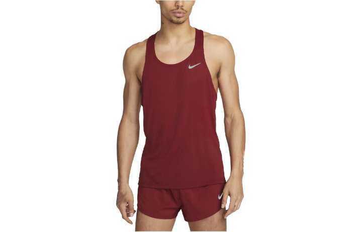 Nike Nike Tank Tops Men's Red Crew Neck Moderate Other